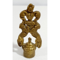 Flessenstop, koper voor op kurk